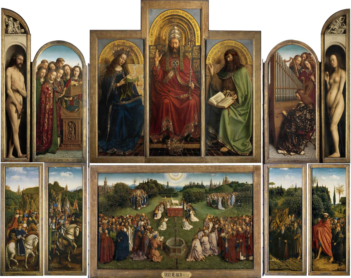 o Retábulo de Ghent – A obra-prima de Jan van Eyck
