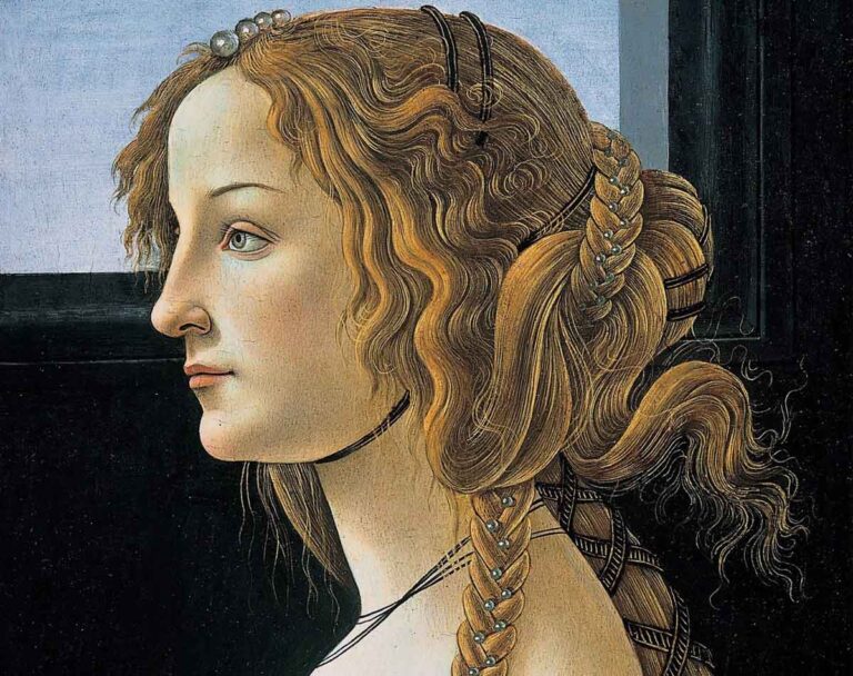 Simonetta Vespucci: mais bela e desejada que Mona Lisa.