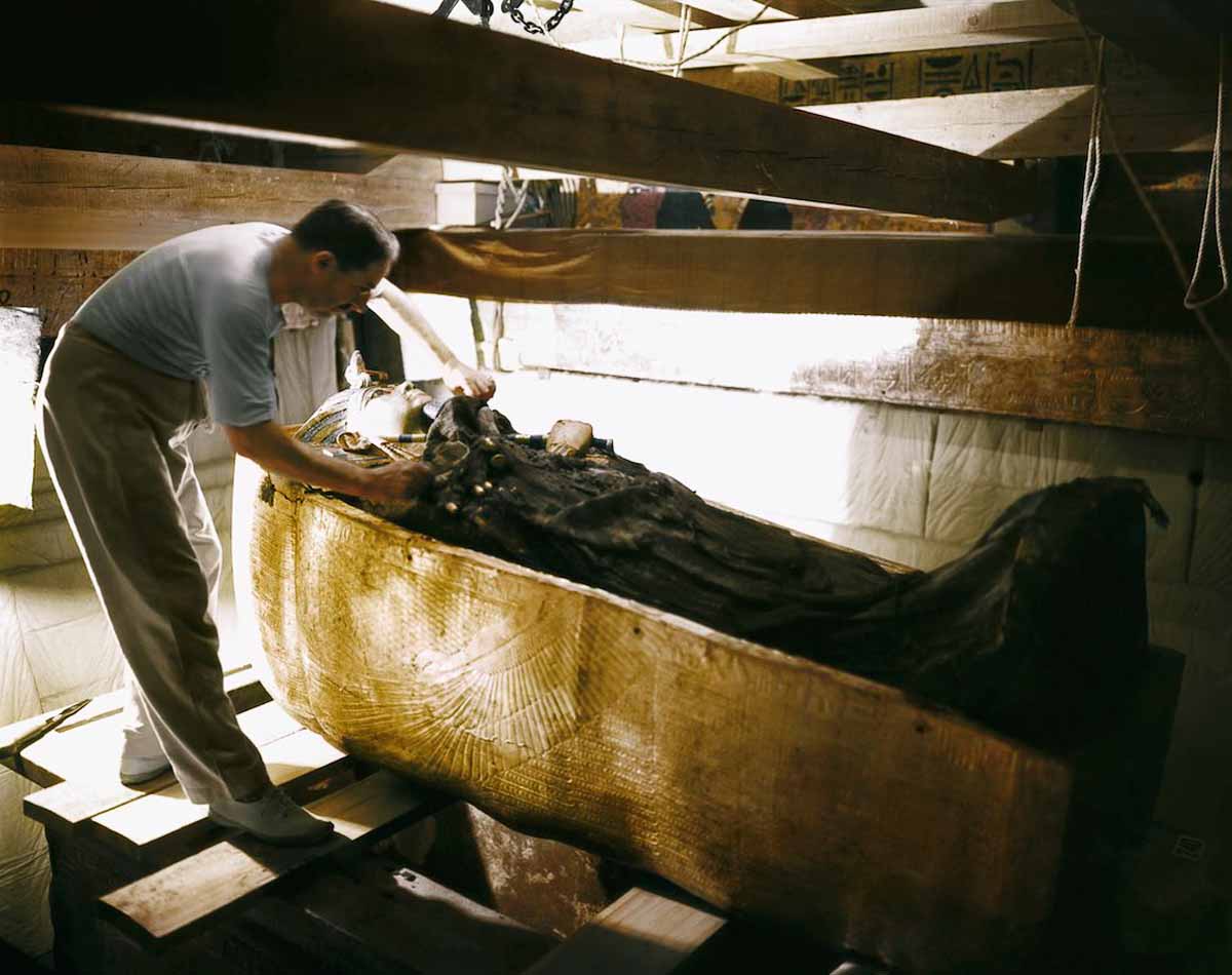 A tumba de Tutancâmon como você nunca viu!