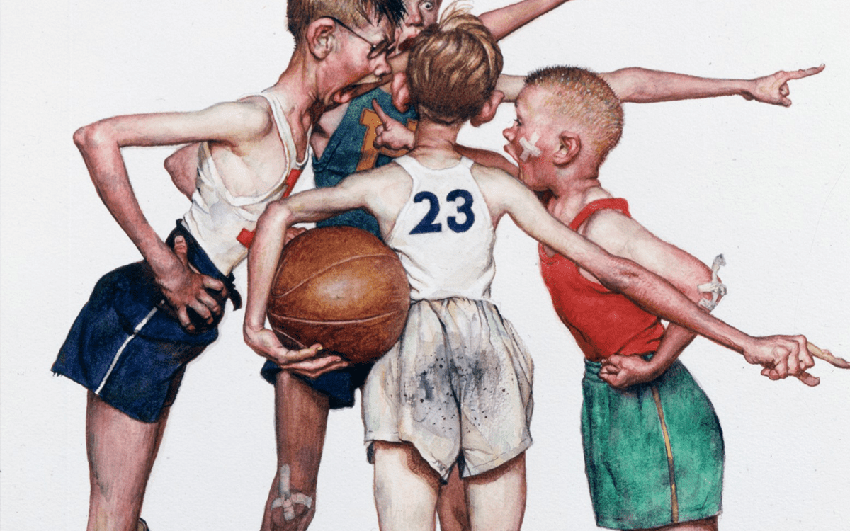 Norman Rockwell: O cotidiano virou arte.