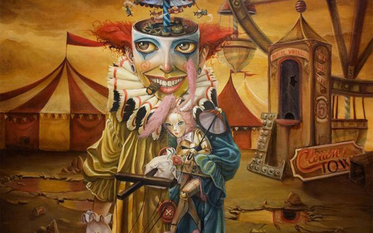 Leslie ditto: óleos pop surrealistas