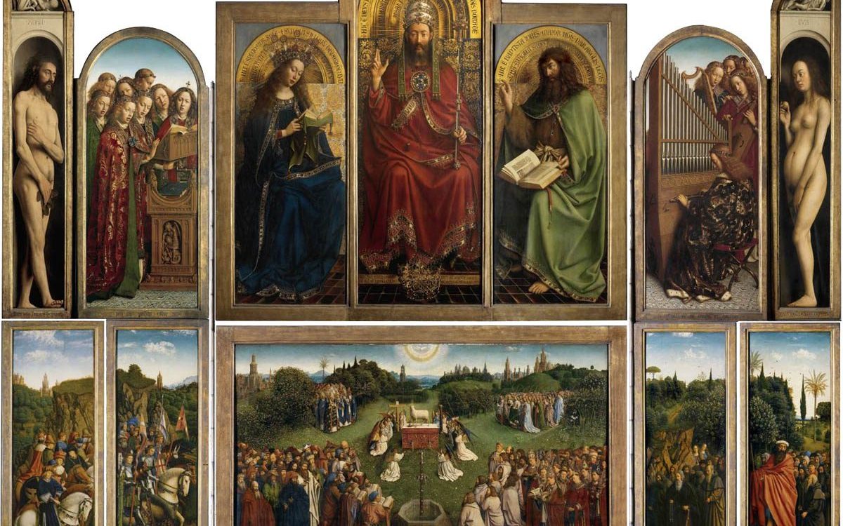 o Retábulo de Ghent – A obra-prima de Jan van Eyck