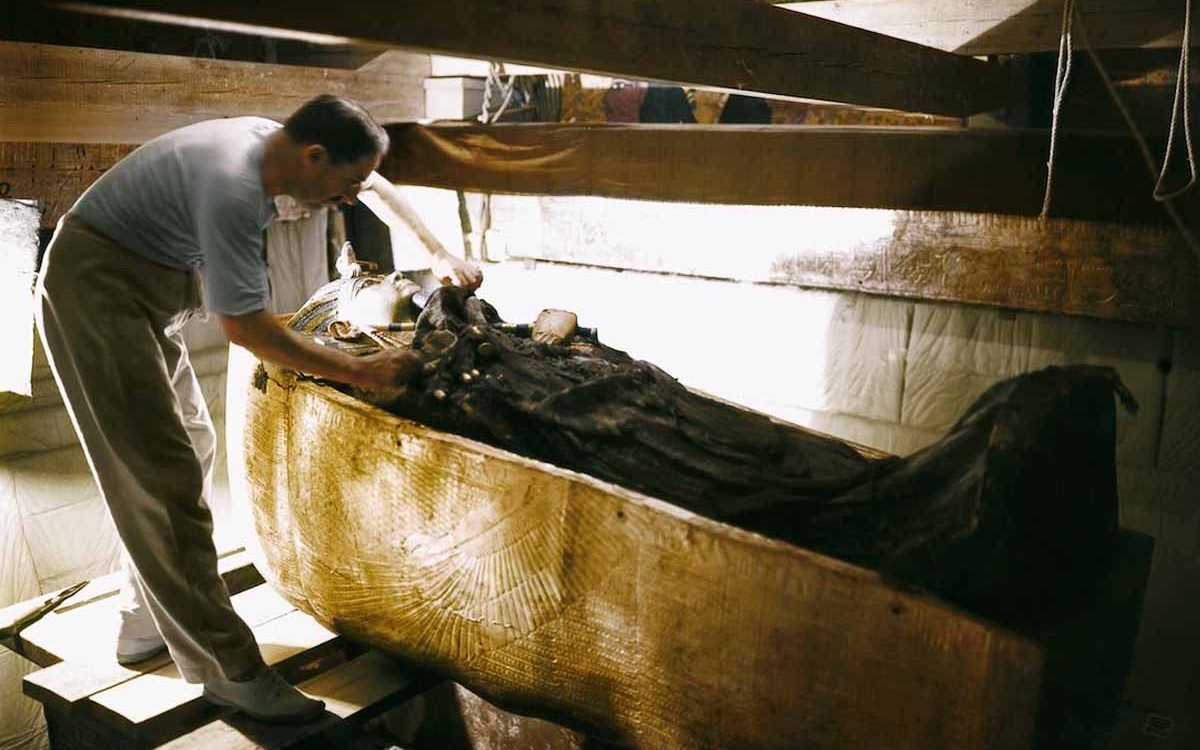 A tumba de Tutancâmon como você nunca viu!